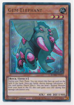 Gem-Elephant (Ultra Rare) : BLMM-EN112 - Yu-Gi-Oh! Single Card