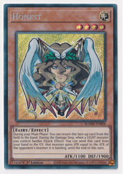 Honest (Secret Rare) : BLMM-EN006 - Yu-Gi-Oh! Single Card