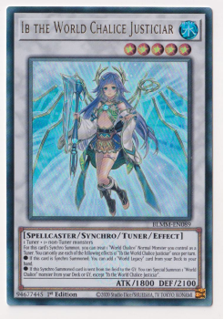 Ib the World Chalice Justiciar (Ultra Rare) : BLMM-EN089 - Yu-Gi-Oh! Single Card