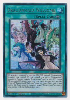 Dragonmaid Welcome (Ultra Rare) : BLMM-EN066 - Yu-Gi-Oh! Single Card