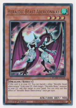 Heraldic Beast Aberconway (Ultra Rare) : BLMM-EN114 - Yu-Gi-Oh! Single Card