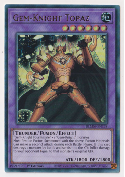 Gem-Knight Topaz (Ultra Rare) : BLMM-EN138 - Yu-Gi-Oh! Single Card