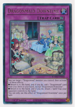 Dragonmaid Downtime (Ultra Rare) : BLMM-EN068 - Yu-Gi-Oh! Single Card