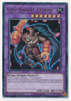 Gem-Knight Citrine (Ultra Rare) : BLMM-EN139 - Yu-Gi-Oh! Single Card