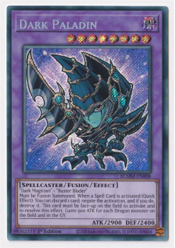Dark Paladin (Secret Rare) : BLMM-EN008 - Yu-Gi-Oh! Single Card