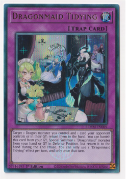 Dragonmaid Tidying (Ultra Rare) : BLMM-EN069 - Yu-Gi-Oh! Single Card