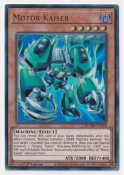 Motor Kaiser (Ultra Rare) : BLMM-EN028 - Yu-Gi-Oh! Single Card