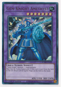 Gem-Knight Amethyst (Ultra Rare) : BLMM-EN141 - Yu-Gi-Oh! Single Card