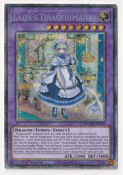 Lady's Dragonmaid (Starlight Rare) : BLMM-EN049 - Yu-Gi-Oh! Single Card