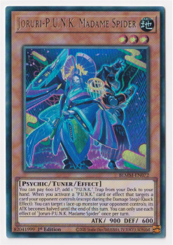 Joruri-P.U.N.K. Madame Spider (Ultra Rare) : BLMM-EN072 - Yu-Gi-Oh! Single Card