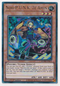 Noh-P.U.N.K. Ze Amin (Ultra Rare) : BLMM-EN073 - Yu-Gi-Oh! Single Card