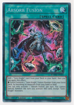 Absorb Fusion (Secret Rare) : BLMM-EN164 - Yu-Gi-Oh! Single Card