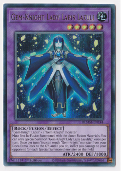 Gem-Knight Lady Lapis Lazuli (Ultra Rare) : BLMM-EN144 - Yu-Gi-Oh! Single Card