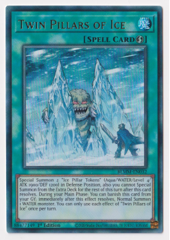 Twin Pillars of Ice (Ultra Rare) : BLMM-EN032 - Yu-Gi-Oh! Single Card