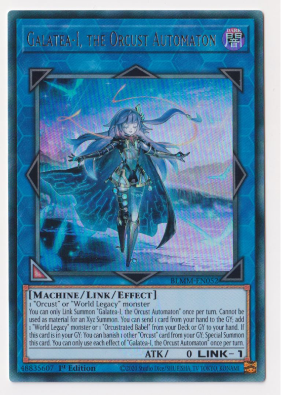Galatea-I, the Orcust Automaton (Ultra Rare) : BLMM-EN052 - Yu-Gi-Oh!  Single Card
