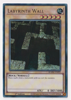 Labyrinth Wall (Ultra Rare) : BLMM-EN099 - Yu-Gi-Oh! Single Card