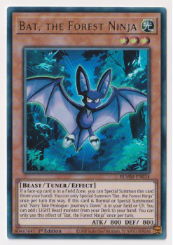 Bat, the Forest Ninja (Ultra Rare) : BLMM-EN034 - Yu-Gi-Oh! Single Card
