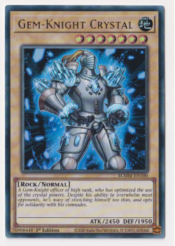 Gem-Knight Crystal (Ultra Rare) : BLMM-EN100 - Yu-Gi-Oh! Single Card