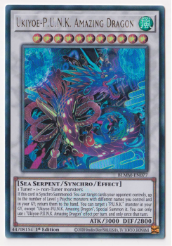 Ukiyoe-P.U.N.K. Amazing Dragon (Ultra Rare) : BLMM-EN077 - Yu-Gi-Oh! Single Card