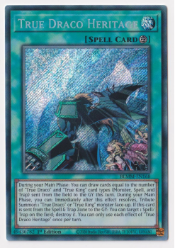 True Draco Heritage (Secret Rare) : BLMM-EN168 - Yu-Gi-Oh! Single Card