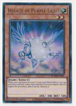 Herald of Purple Light (Ultra Rare) : BLMM-EN101 - Yu-Gi-Oh! Single Card