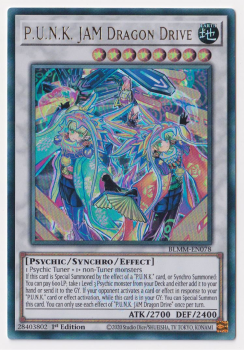 P.U.N.K. JAM Dragon Drive (Ultra Rare) : BLMM-EN078 - Yu-Gi-Oh! Single Card