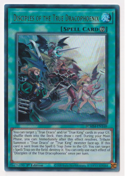 Disciples of the True Dracophoenix (Ultra Rare) : BLMM-EN169 - Yu-Gi-Oh! Single Card