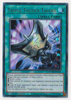 Triple Tactics Talent (Ultra Rare) : BLMM-EN170 - Yu-Gi-Oh! Single Card