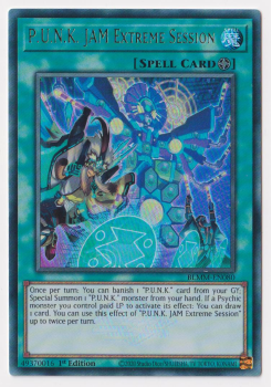 P.U.N.K. JAM Extreme Session (Ultra Rare) : BLMM-EN080 - Yu-Gi-Oh! Single Card