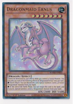 Dragonmaid Ernus (Ultra Rare) : BLMM-EN055 - Yu-Gi-Oh! Single Card