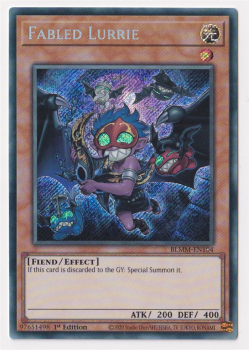 Fabled Lurrie (Secret Rare) : BLMM-EN104 - Yu-Gi-Oh! Single Card