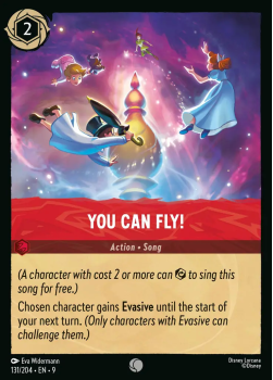 You Can Fly! single card from Disney Lorcana