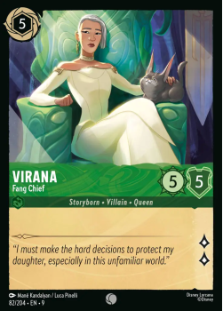 Virana - Fang Chief single card from Disney Lorcana