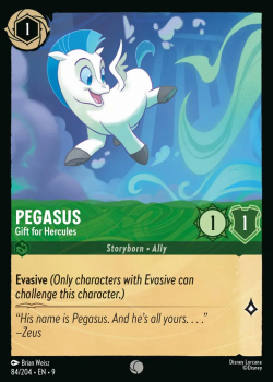 Pegasus - Gift for Hercules single card from Disney Lorcana