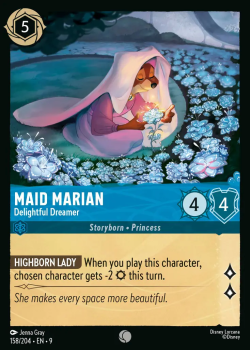 Maid Marian - Delightful Dreamer single card from Disney Lorcana