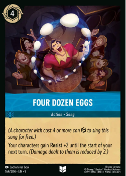 Four Dozen Eggs single card from Disney Lorcana