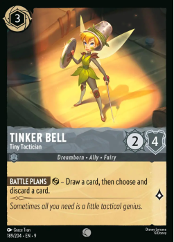 Tinker Bell - Tiny Tactician single card from Disney Lorcana