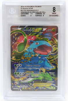 Venusaur EX (PROMO) : XY123 BLACK STAR PROMO - BECKETT - 8 NM-MT