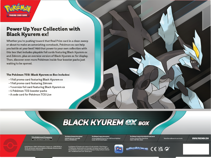 Pokemon Black Kyurem EX Collection Box | Chaos Cards Pokemon Black Kyurem EX Collection Box | Chaos Cards
