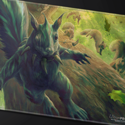 Ultra Pro Commander Series Black Stitched Playmat Chatterfang - Image 2