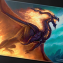 Ultra Pro Commander Series Black Stitched Playmat Prossh - Image 2