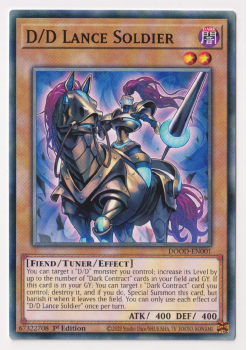 D/D Lance Soldier (Common) single card from Yu-Gi-Oh!
