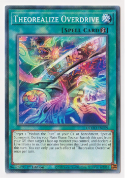 Theorealize Overdrive (Common) single card from Yu-Gi-Oh!