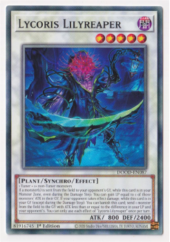 Lycoris Lilyreaper (Common) single card from Yu-Gi-Oh!