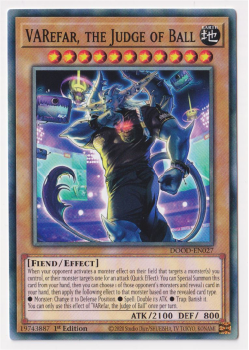 VARefar, the Judge of Ball (Common) single card from Yu-Gi-Oh!