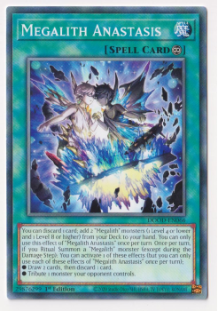 Megalith Anastasis (Common) single card from Yu-Gi-Oh!