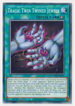 Tragic Twin Twined Jewels (Common) single card from Yu-Gi-Oh!