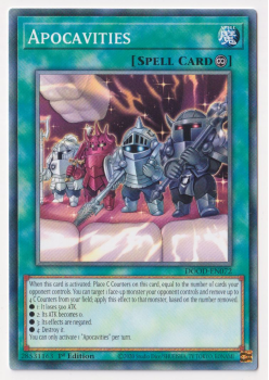 Apocavities (Common) single card from Yu-Gi-Oh!