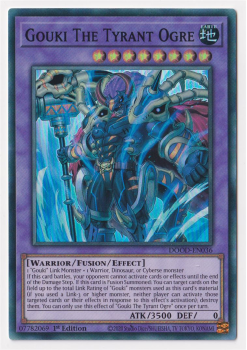 Gouki The Tyrant Ogre (Super Rare) single card from Yu-Gi-Oh!