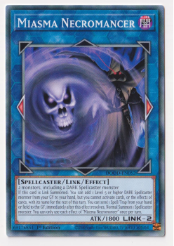 Miasma Necromancer (Common) single card from Yu-Gi-Oh!